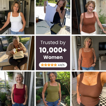 Built-In Bra Tank - Pack of 6 - Curawell